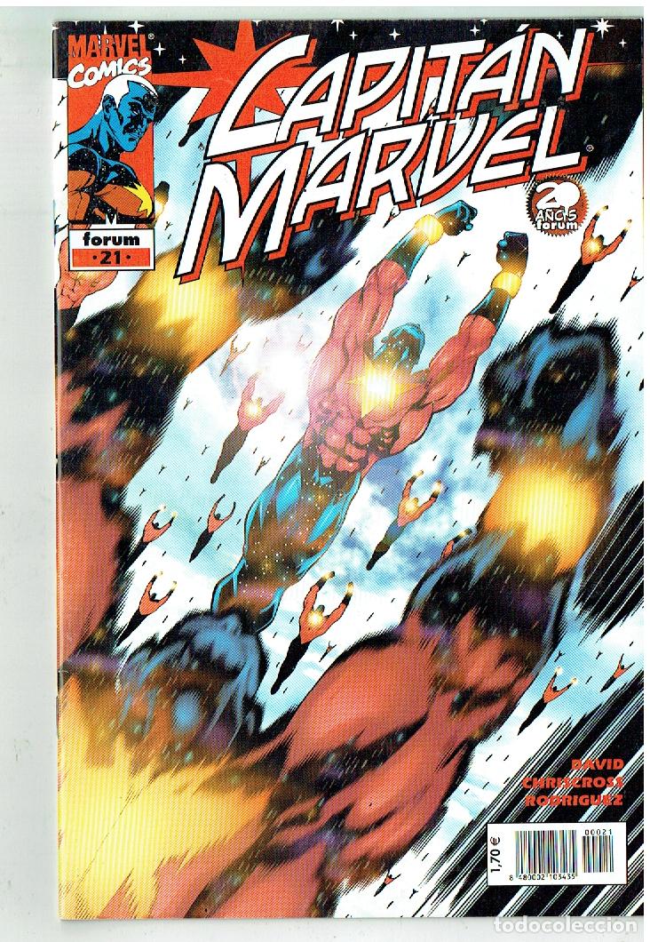 C&oacute;mics: CAPIT&Aacute;N MARVEL. FORUM. N&ordm; 21. (B/56.1 RUM)