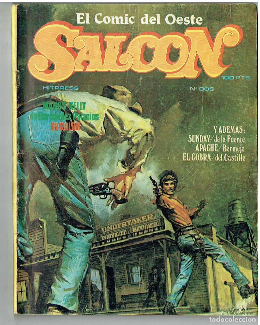 C&oacute;mics: SALOON. EL COMIC DEL OESTE. N&ordm; 2 (DOS), HIYPRESS. (B/55.1 RUM) - Foto 1