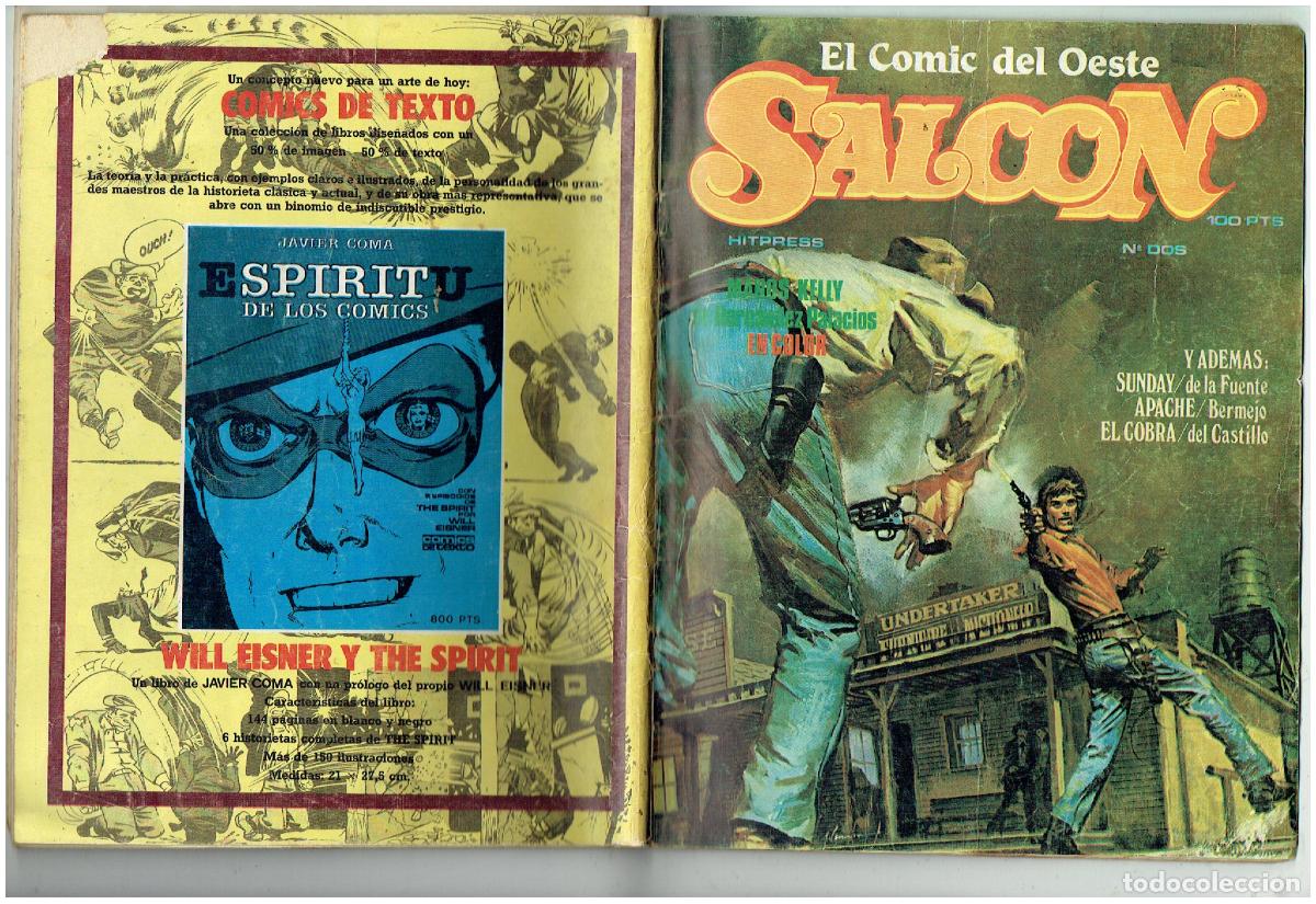 C&oacute;mics: SALOON. EL COMIC DEL OESTE. N&ordm; 2 (DOS), HIYPRESS. (B/55.1 RUM) - Foto 2