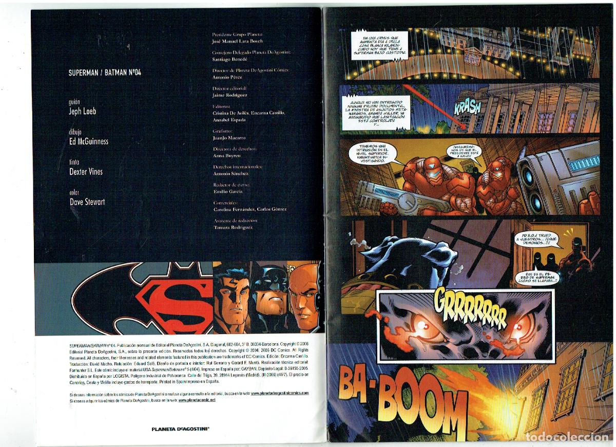 C&oacute;mics: SUPERMAN / BATMAN. N&ordm; 04. PLANETA, 2007. (B/55.1 RUM) - Foto 2