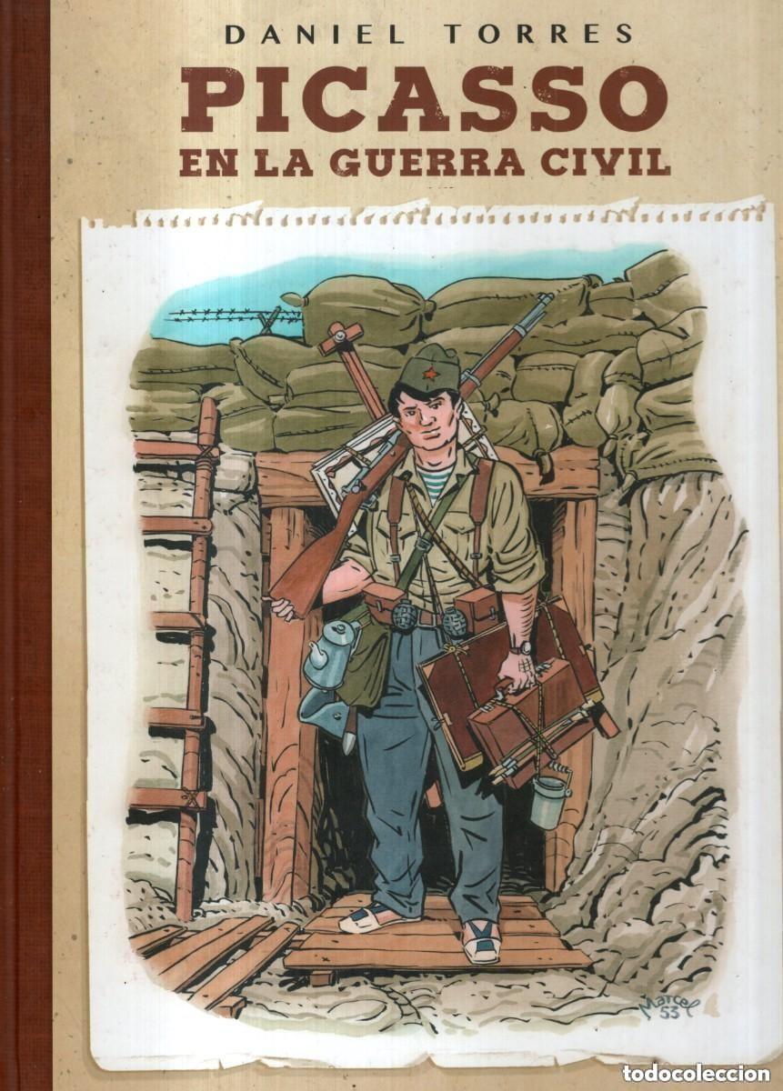 C&oacute;mics: PICASSO EN LA GUERRA CIVIL (DANIEL TORRES) NORMA - CARTONE - BUEN ESTADO - OAH