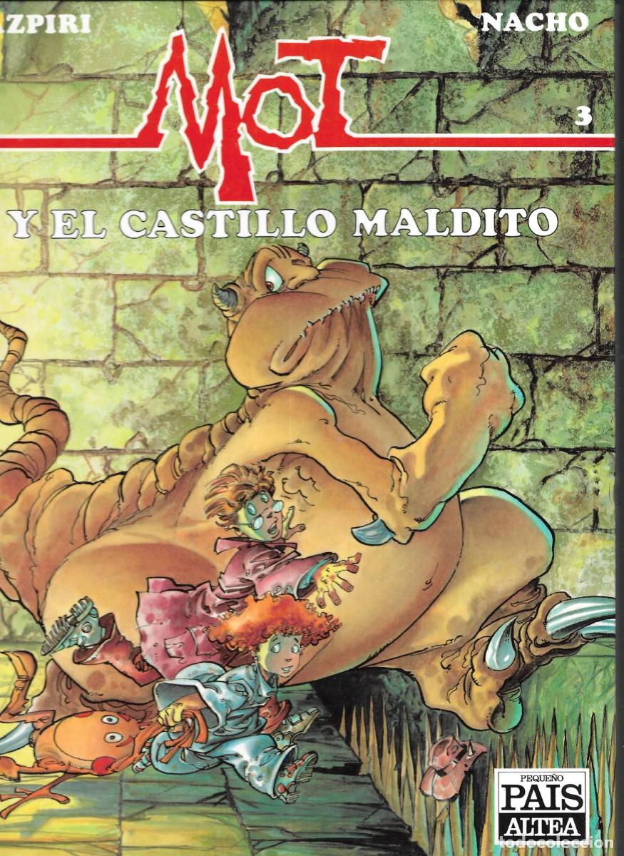 Comics: MOT Y EL CASTILLO MALDITO - N&ordm; 3 - AZPIRI Y NACHO - PEQUE&Ntilde;O P&Aacute;IS - ED. EL PA&Iacute;S, S.A. ALTEA - 1989