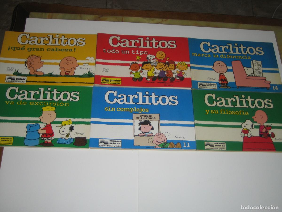 C&oacute;mics: CARLITOS - LOTE DE 6 TOMOS