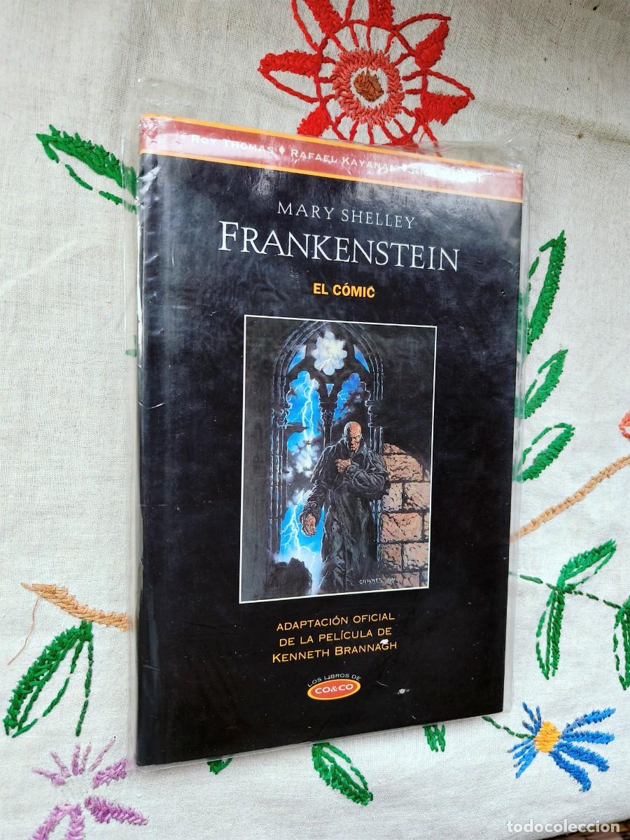 C&oacute;mics: Frankenstein El comic. Adaptaci&oacute;n oficial de la pel&iacute;cula de Kenneth Brannagh. Mary Shelley.