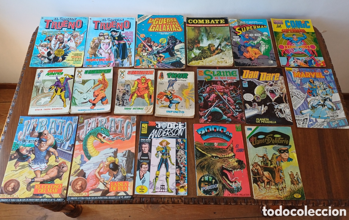 C&oacute;mics: Conjuto de 18 comics variados