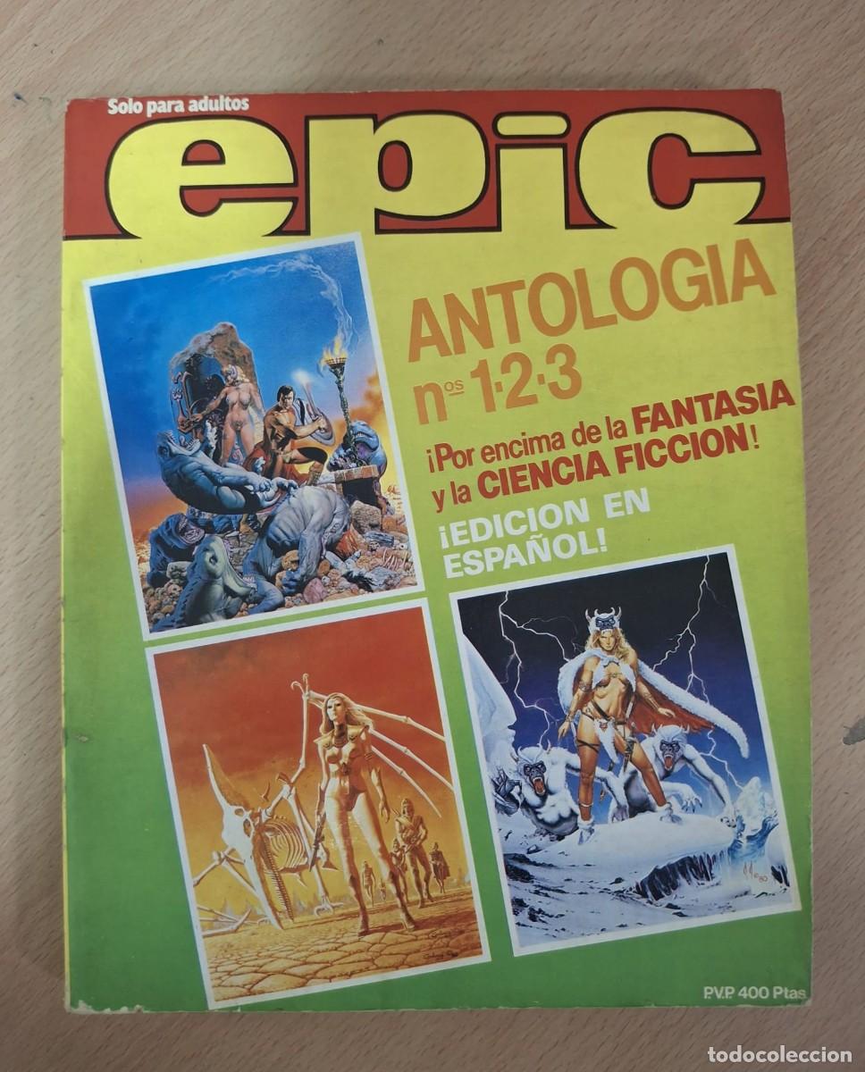 C&oacute;mics: COMIC EPIC ANTOLOG&Iacute;A 1-2-3 COMPLETA 3 N&Uacute;MEROS EN UN TOMO