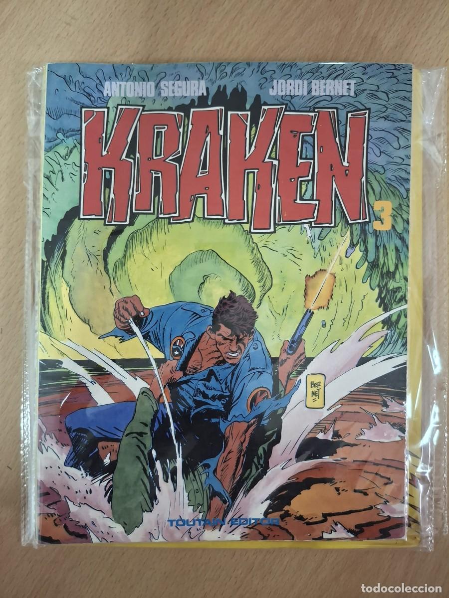 C&oacute;mics: COMIC KRAKEN NUMERO 3 EDITORIAL TOUTAIN EDITOR
