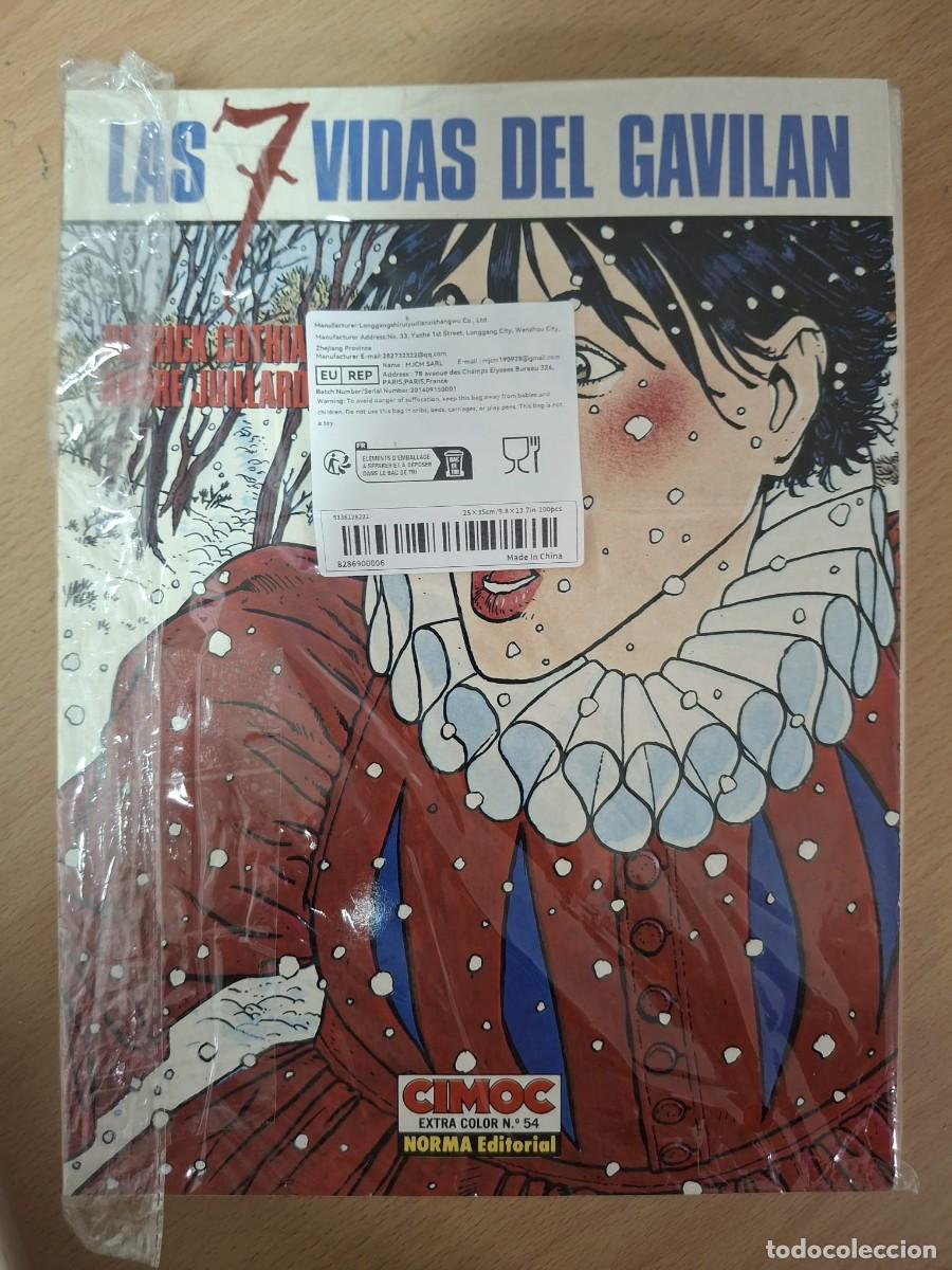 C&oacute;mics: COMIC LAS 7 VIDAS DEL GAVILAN - COMPLETA 7 NUMEROS - CIMOC