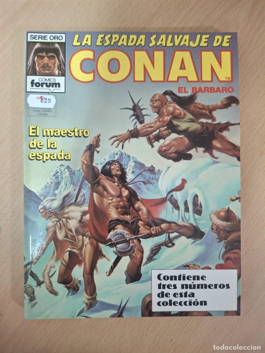 C&oacute;mics: COMIC RETAPADO LA ESPADA SALVAJE DE CONAN 68 69 70