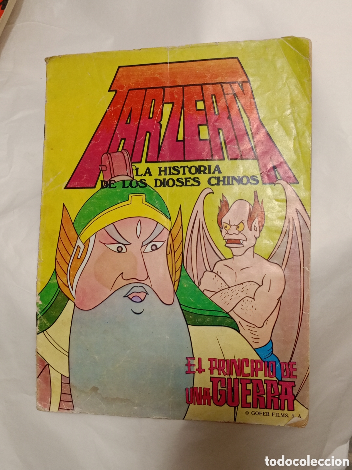 C&oacute;mics: Tarzerix: la historia de los dioses chinos. N&ordm;3 :El principio de una guerra.
