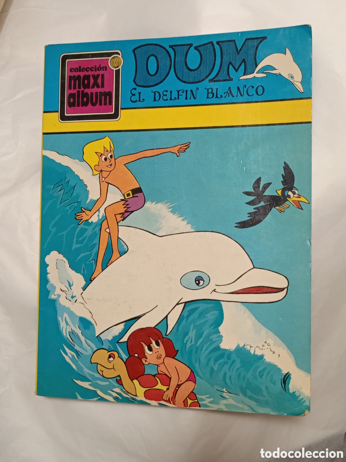 C&oacute;mics: MAXI &Aacute;LBUM - EUREDIT / N&Uacute;MERO 4 (DUM, EL DELF&Iacute;N BLANCO) - Foto 1