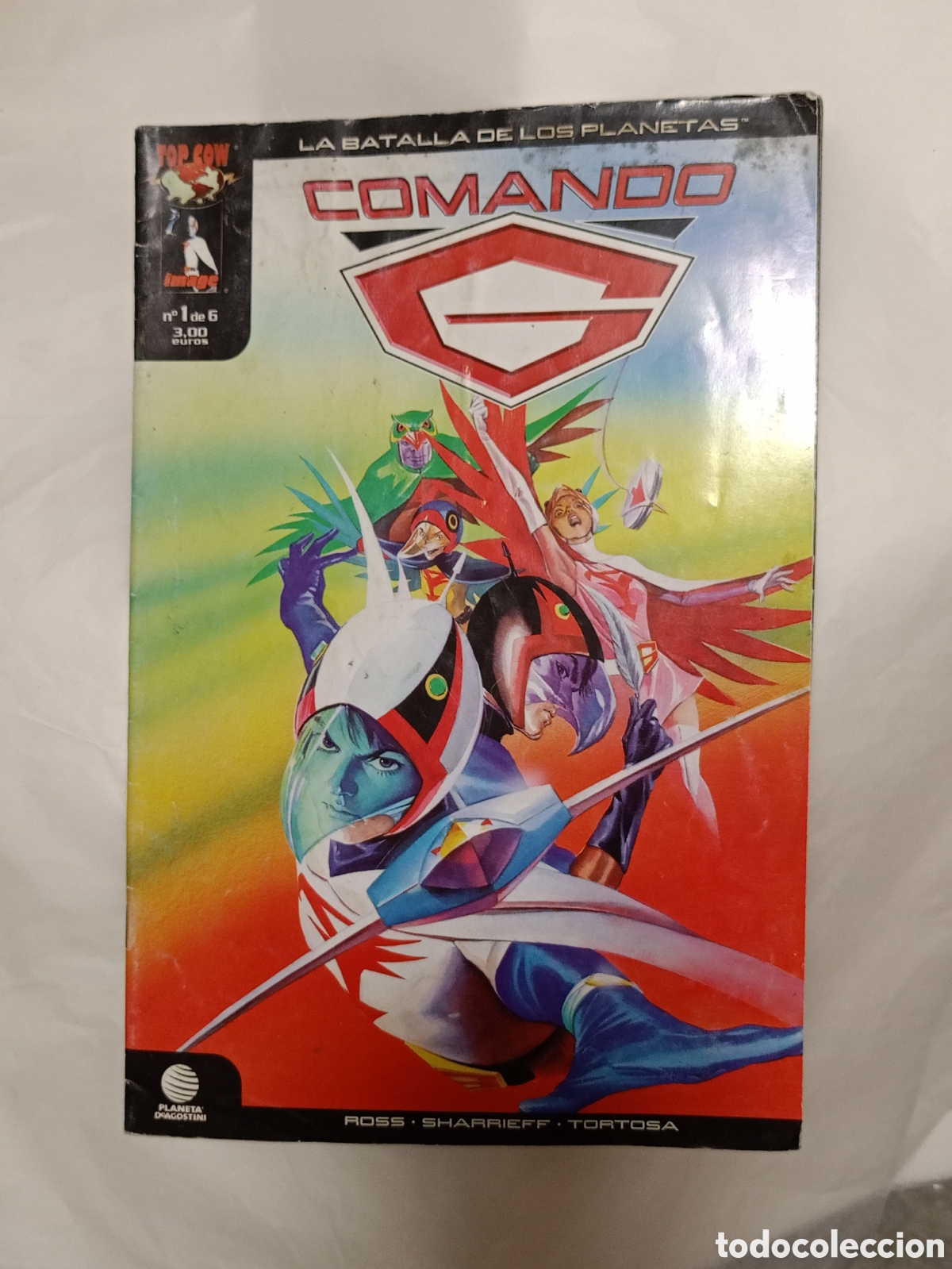 Comics: Comando G / La Batalla De Los Planetas N&ordm; 1 de 6 / Planeta 2004 (Munier Sharrieff & Wilson Tortosa)
