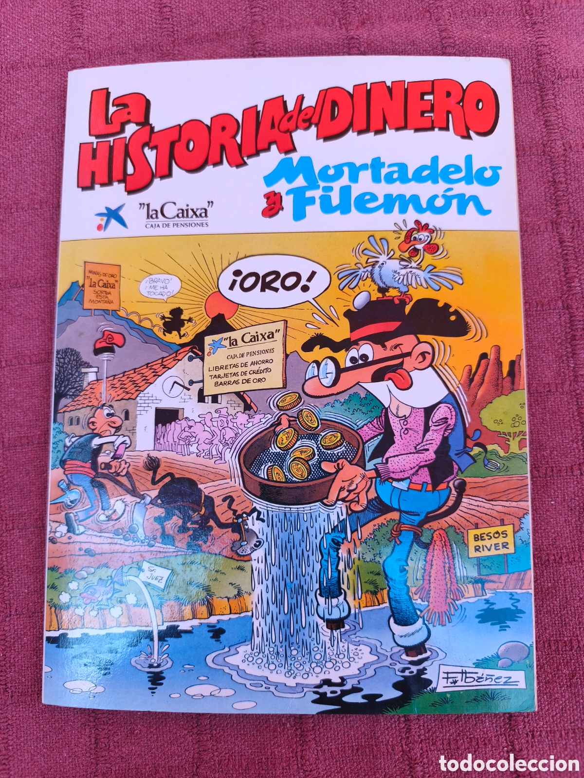 C&oacute;mics: MORTADELO Y FILEM&Oacute;N LA HISTORIA DEL DINERO LA CAIXA FRANCISCO IB&Aacute;&Ntilde;EZ