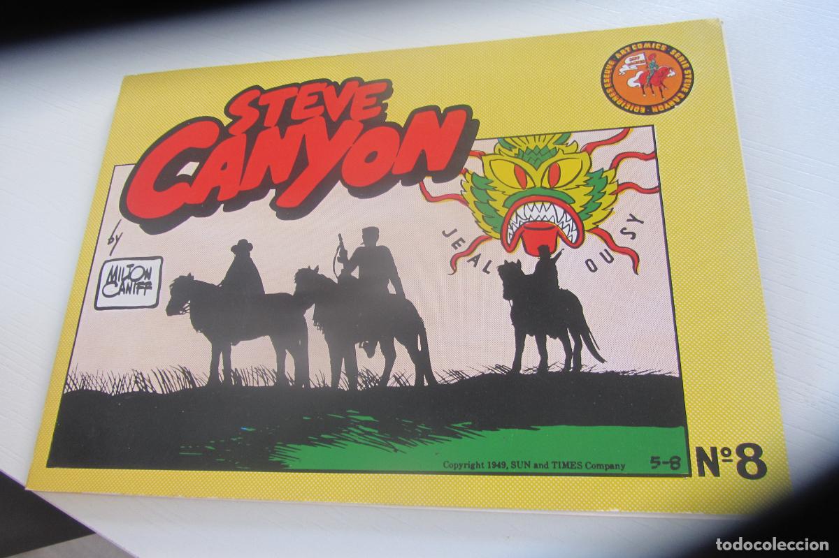 C&oacute;mics: STEVE CANYON N.8 de MILTON CANIFF Ed ESEUVE ( 1988/1992 ) ARX63