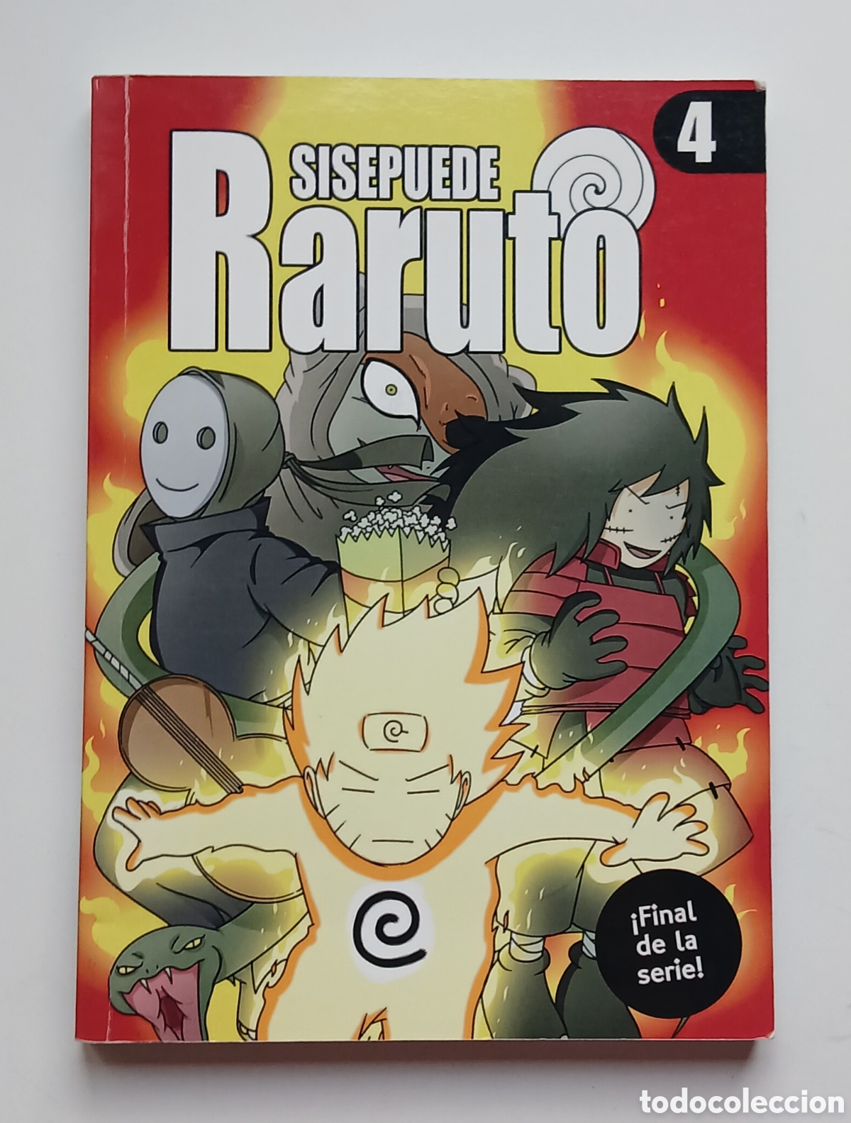 C&oacute;mics: RARUTO N&deg;4 SISEPUEDE JESULINK, !FINAL DE LA SERIE! MANGA, C&Oacute;MIC