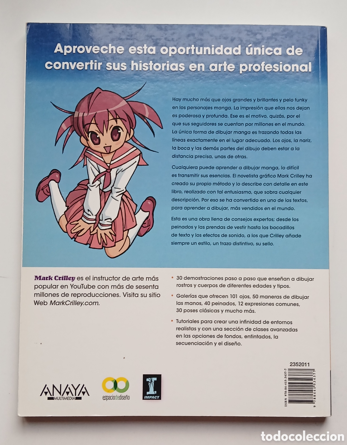 C&oacute;mics: DOMINAR EL MANGA CON MARK CRILLEY 3&ordf; EDICION - Foto 2