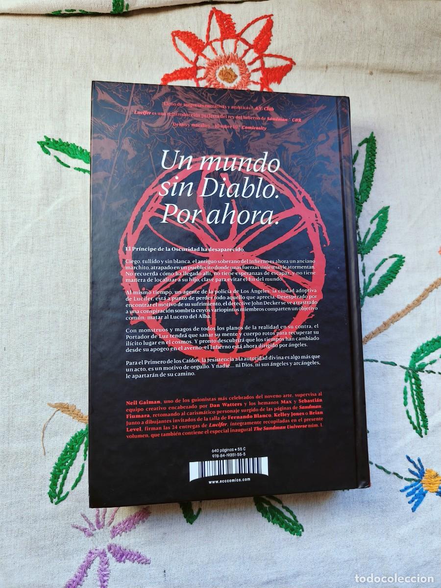 C&oacute;mics: Universo Sandman: Lucifer Integral. Neil Gaiman. DC Black Label. ECC. - Foto 3
