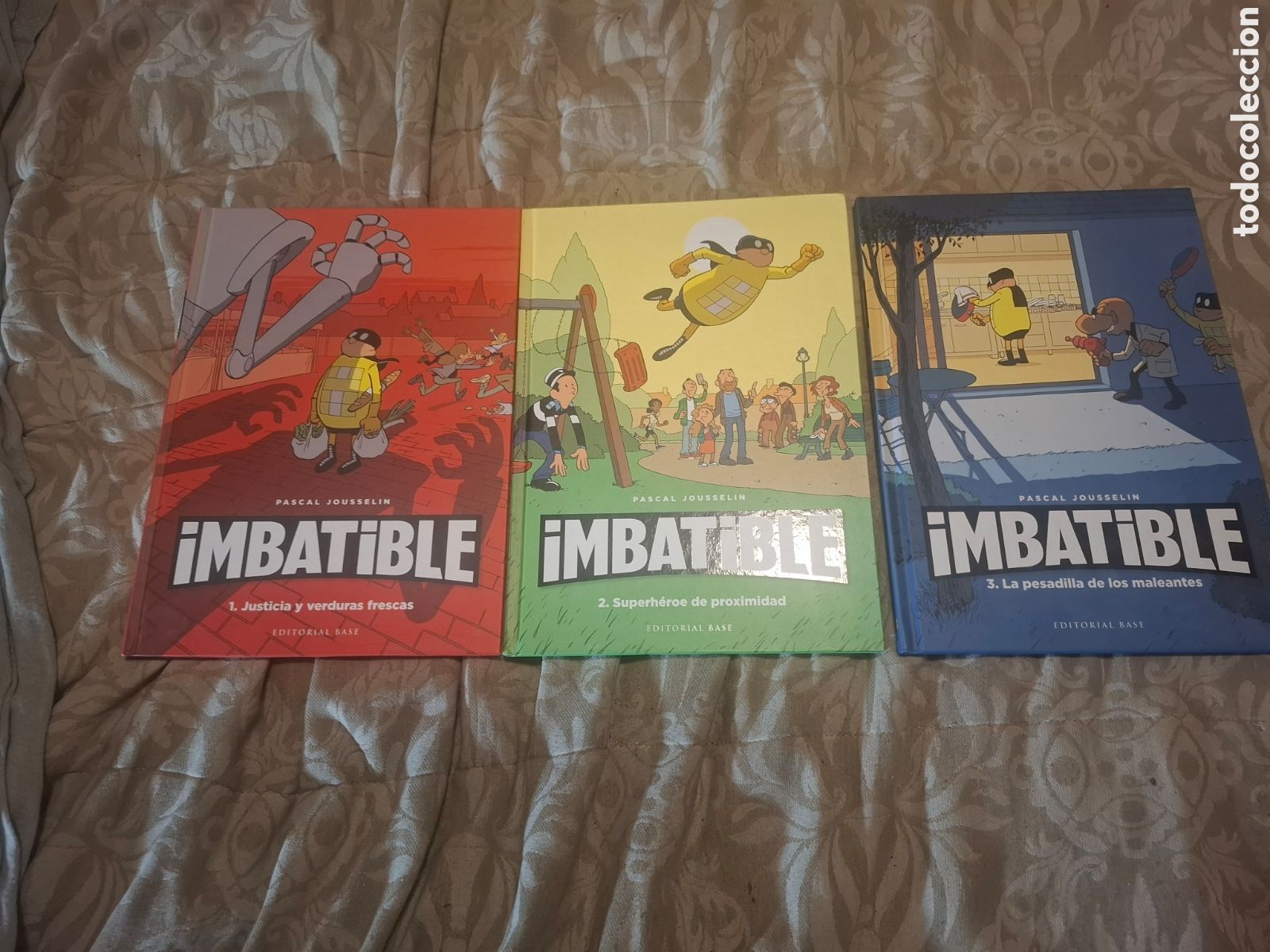C&oacute;mics: Imbatible. Pascal Jousselin Tomos 1,2,3 tapa dura