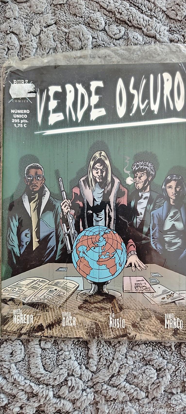 C&oacute;mics: Verde Oscuro - N&uacute;mero &uacute;nico - Burz Comics