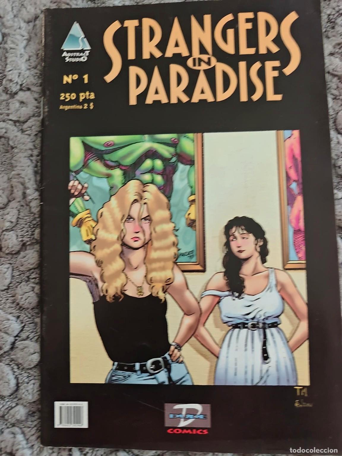 C&oacute;mics: Strangers in Paradise n&ordm; 1 - Abstract Studio / Dude Comics - Terry Moore