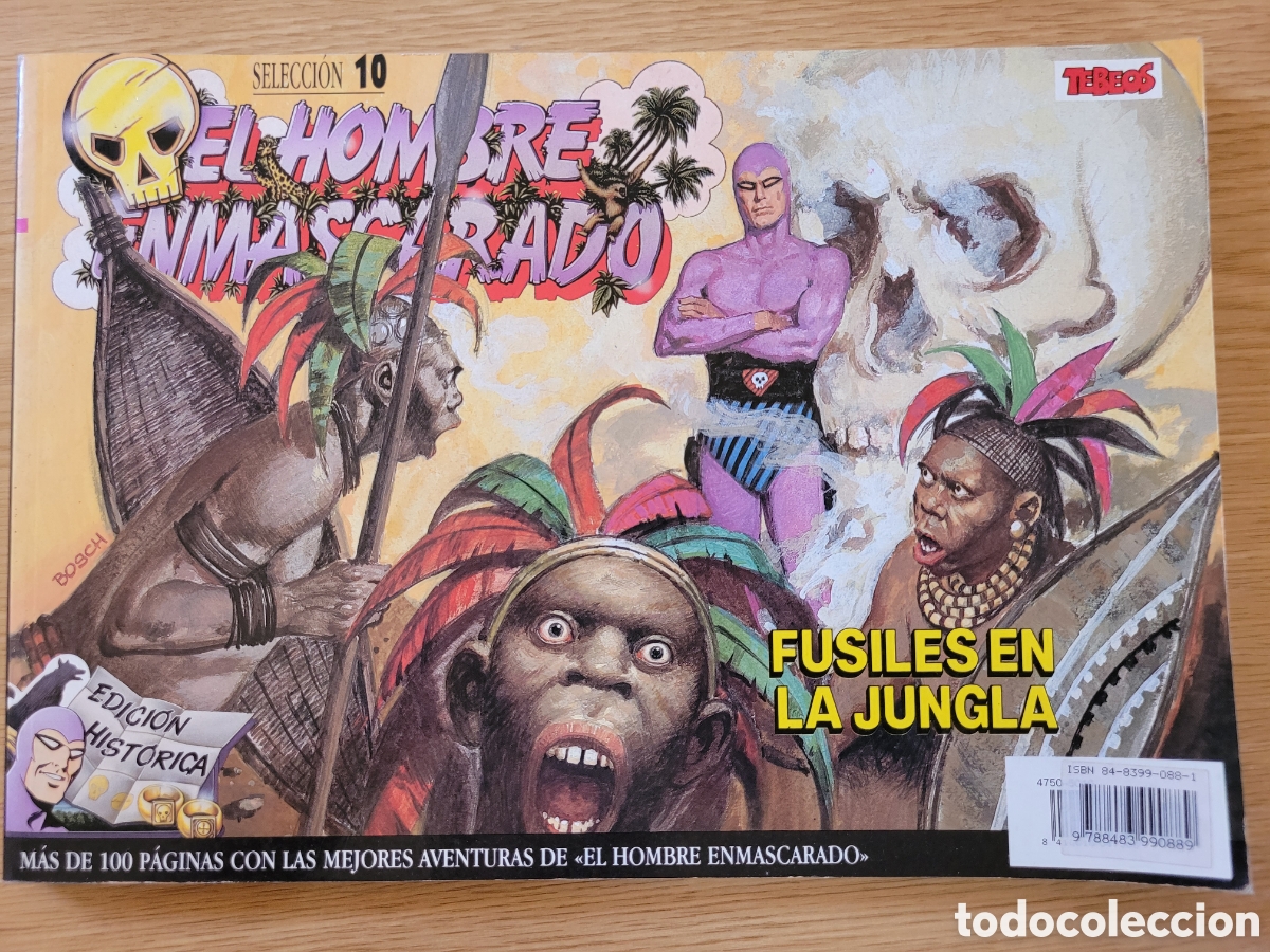 C&oacute;mics: EL HOMBRE ENMASCARADO, SELECCION DE EDICIONES HISTORICAS N&deg; 10