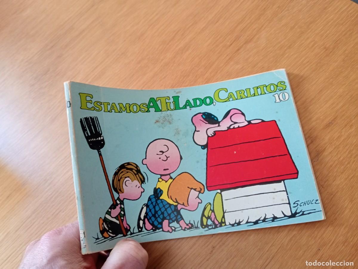 C&oacute;mics: CARLITOS Y SNOOPY N.&ordm; 10 (DE 12). ESTAMOS A TU LADO, CARLITOS. R&Uacute;STICA. ED. LUMEN. 1980.