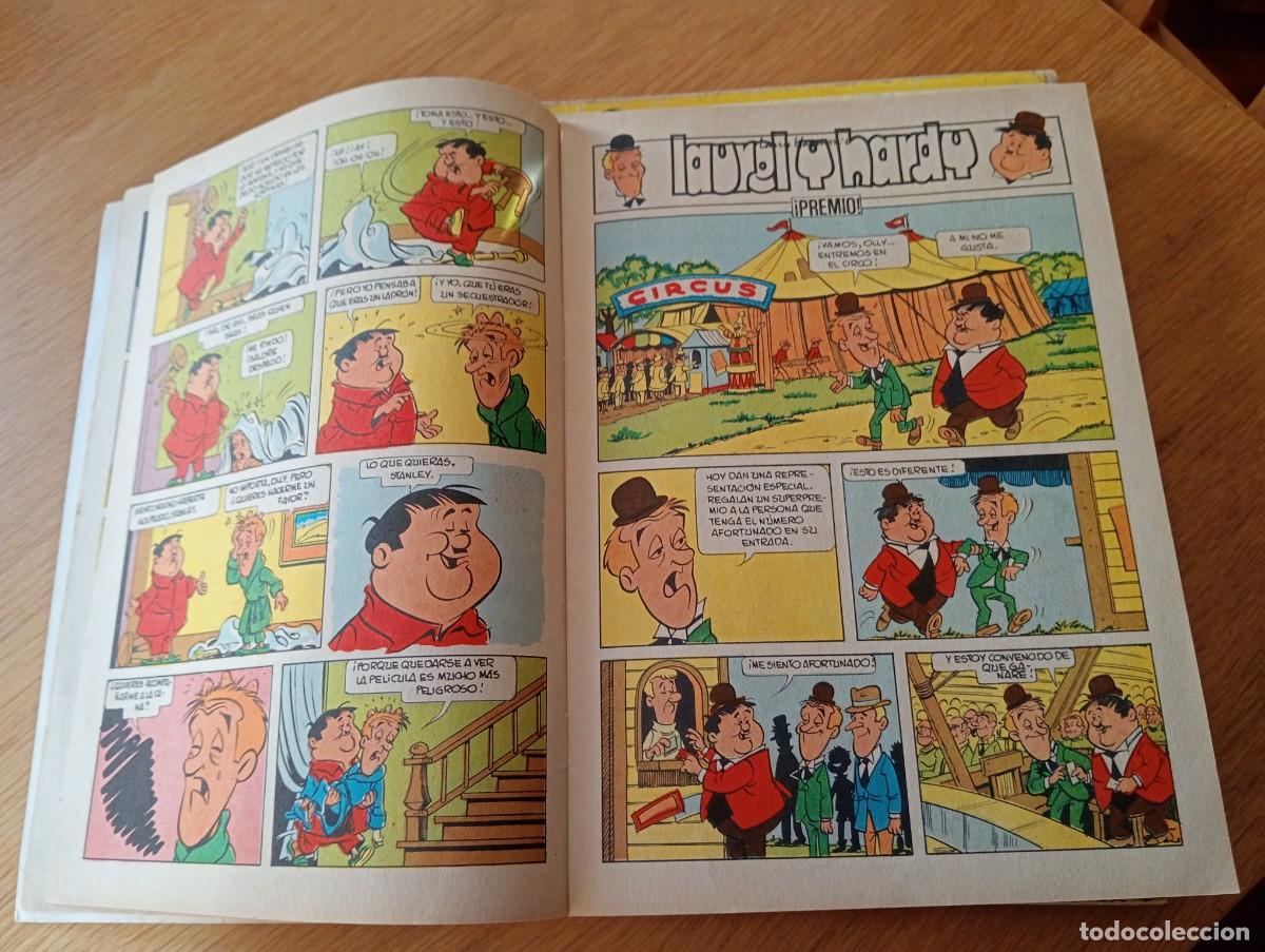 C&oacute;mics: LOTE CON 8 EJEMPLARES DE LAUREL Y HARDY (DE 101). GRAPA. EUREDIT. 1971 &ndash; 74. - Foto 12