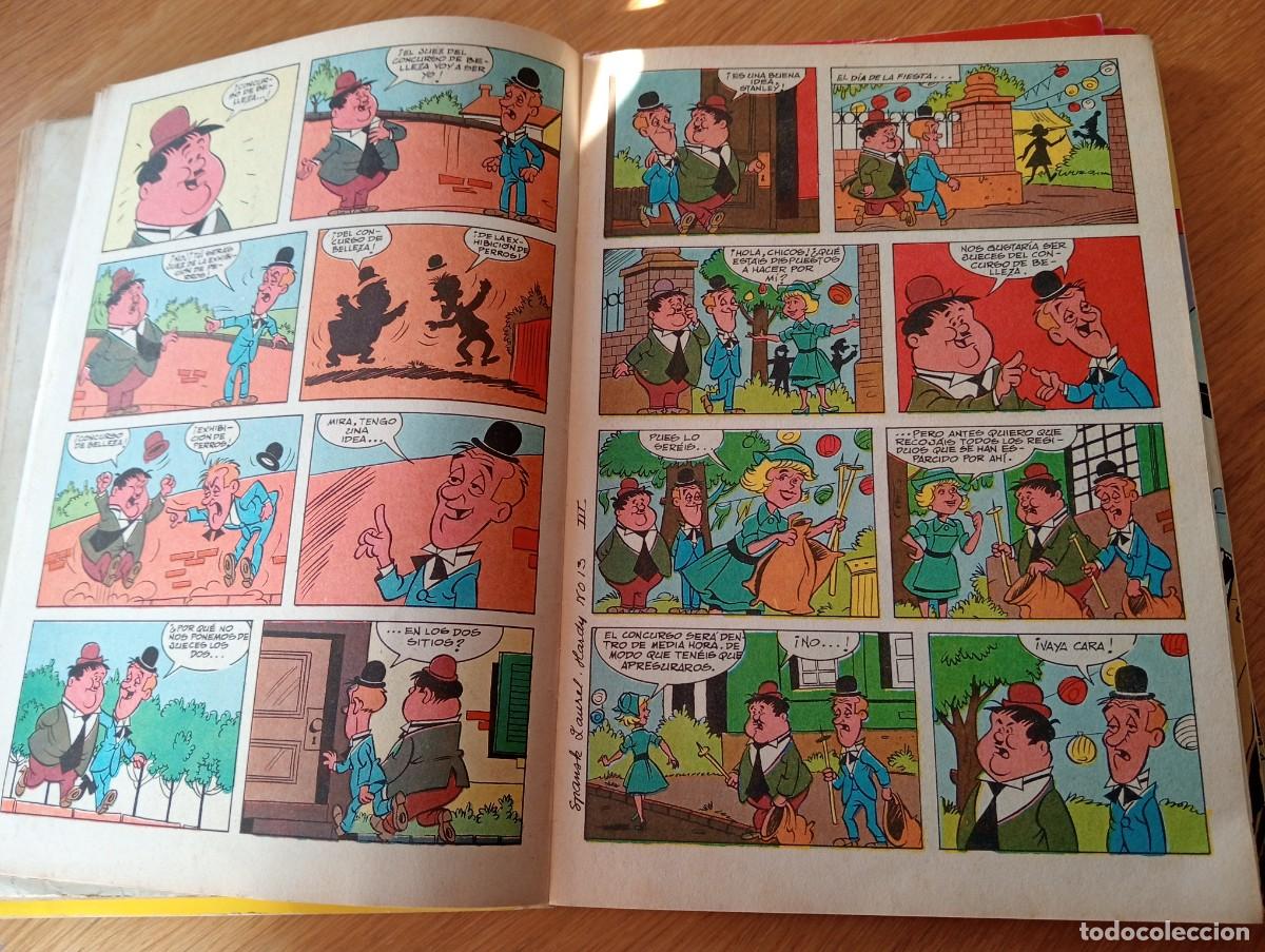 C&oacute;mics: LOTE CON 8 EJEMPLARES DE LAUREL Y HARDY (DE 101). GRAPA. EUREDIT. 1971 &ndash; 74. - Foto 16