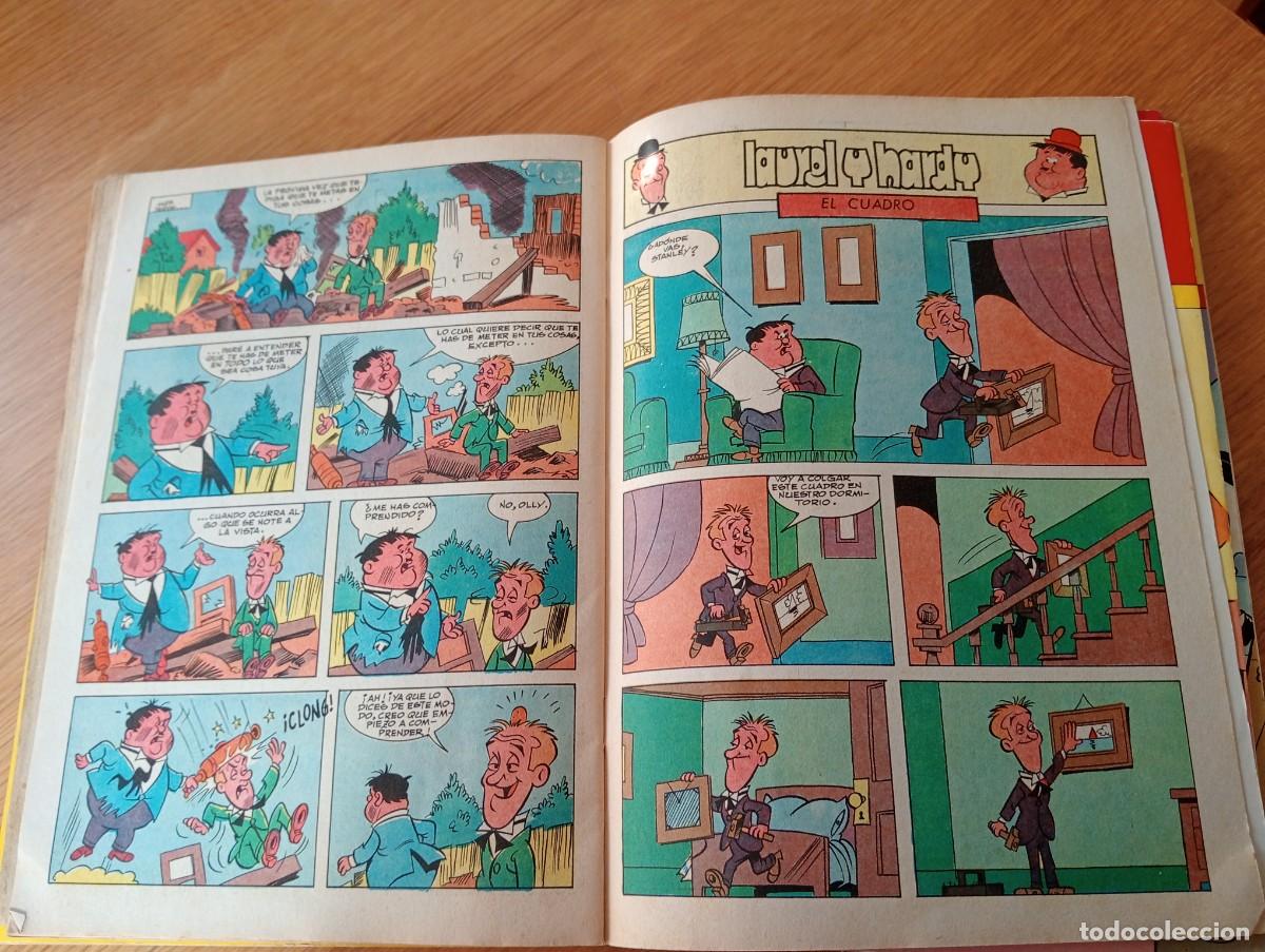 C&oacute;mics: LOTE CON 8 EJEMPLARES DE LAUREL Y HARDY (DE 101). GRAPA. EUREDIT. 1971 &ndash; 74. - Foto 17