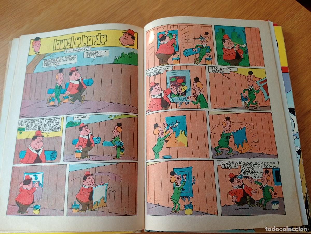C&oacute;mics: LOTE CON 8 EJEMPLARES DE LAUREL Y HARDY (DE 101). GRAPA. EUREDIT. 1971 &ndash; 74. - Foto 18