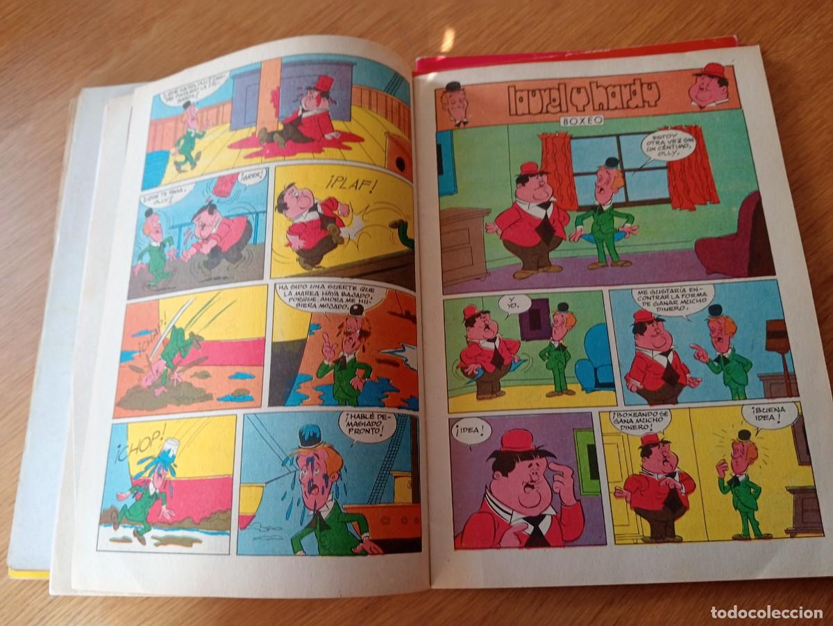 C&oacute;mics: LOTE CON 8 EJEMPLARES DE LAUREL Y HARDY (DE 101). GRAPA. EUREDIT. 1971 &ndash; 74. - Foto 19
