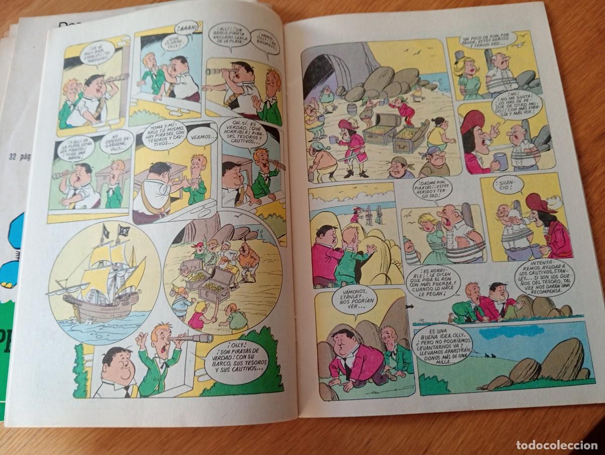 C&oacute;mics: LOTE CON 8 EJEMPLARES DE LAUREL Y HARDY (DE 101). GRAPA. EUREDIT. 1971 &ndash; 74. - Foto 23