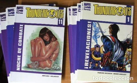 Comics: Thunderbolts (de Fabi&aacute;n NICIEZA ) - Volumen 2 (f&oacute;rum).- COLECCION COMPLETA EN 11 TOMOS- dificil