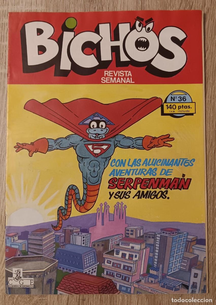 C&oacute;mics: COMIC BICHOS NUMERO 36