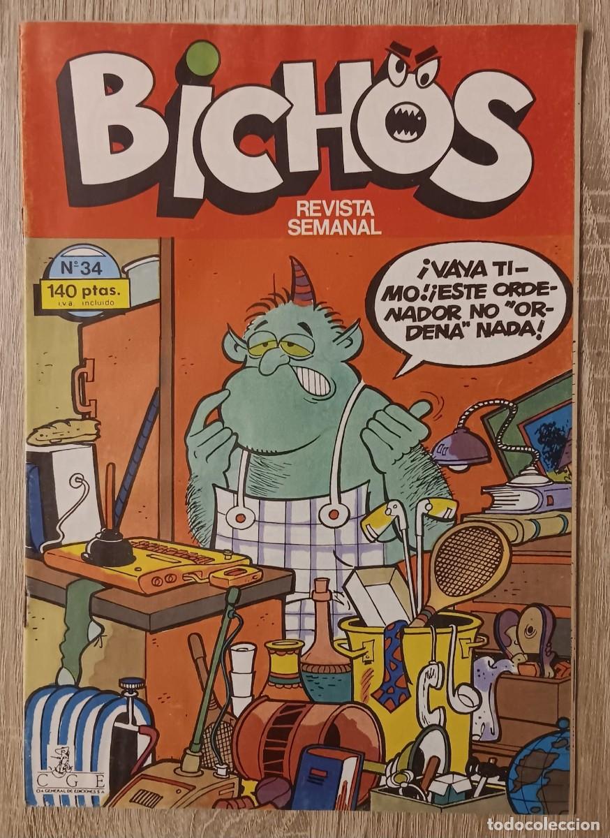 C&oacute;mics: COMIC BICHOS NUMERO 34