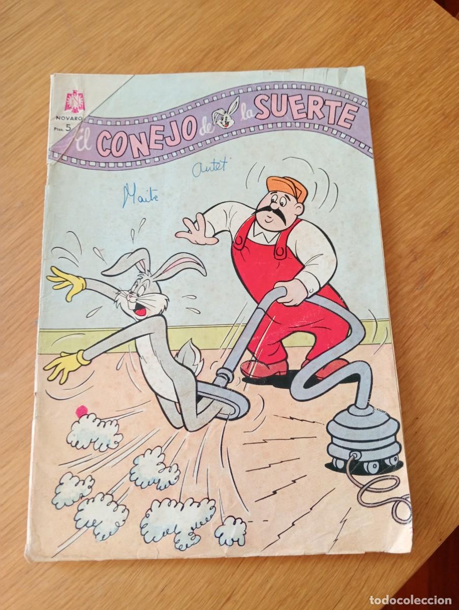 Comics : EL CONEJO DE LA SUERTE N.&ordm; 206 (DE 824). GRAPA. NOVARO. 1964.
