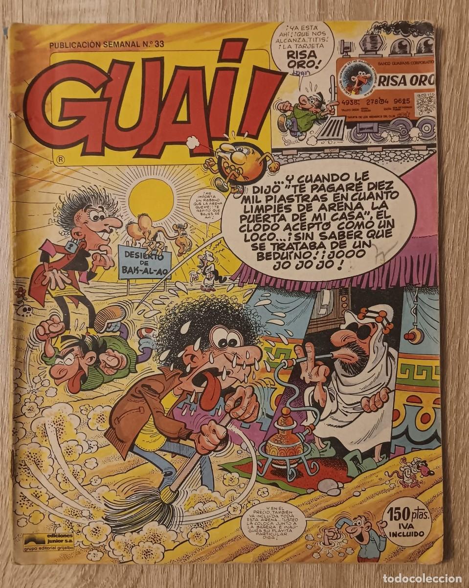Comics: COMIC GUAI NUMERO 33 GRIJALBO 1986