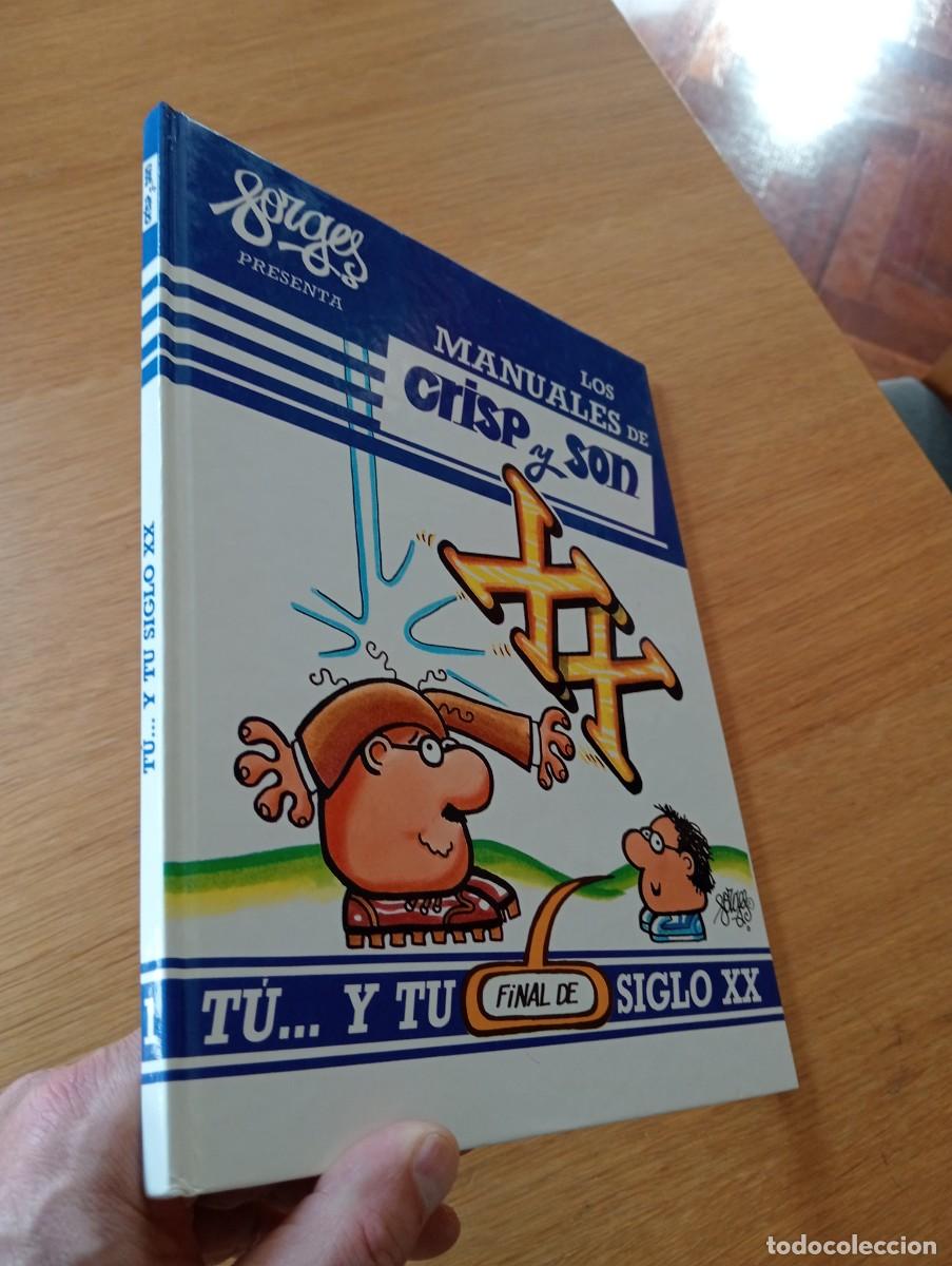 Comics : FORGES PRESENTA LOS MANUALES DE CRISP Y SON N.&ordm; 1 (DE 17). CARTON&Eacute;. 1985.