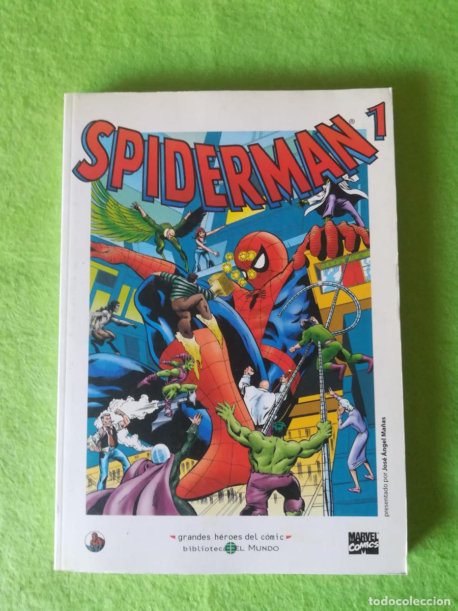 C&oacute;mics: Spiderman 1 grandes heroes del comic biblioteca el mundo marvel comics 2003