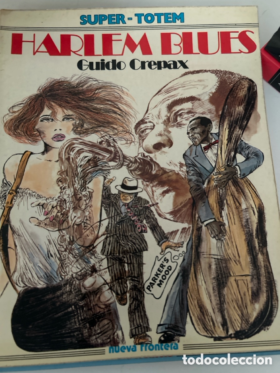 C&oacute;mics: Super-Totem: Harlem blues por Guido Crepax