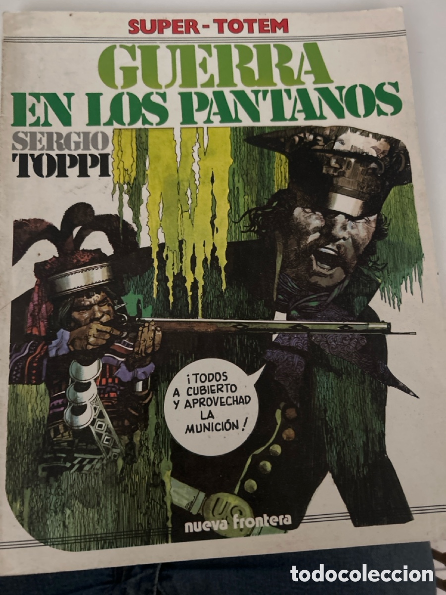 C&oacute;mics: Super-totem: guerra en los pantanos por Sergio Toppi