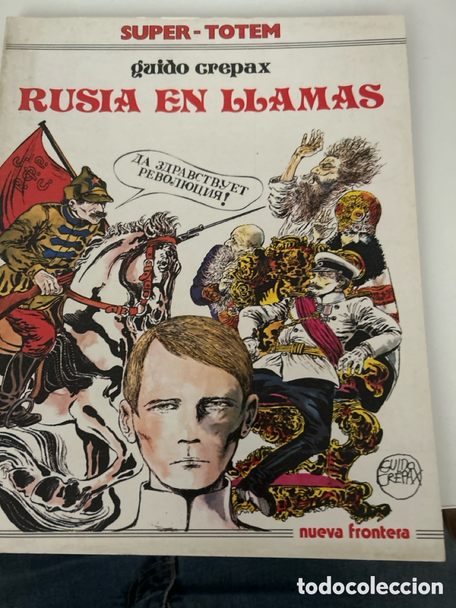 C&oacute;mics: Super-totem: Rusia en llamas por Guido Crepax