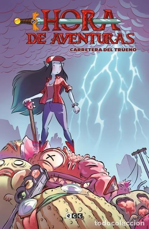 C&oacute;mics: Hora de Aventuras: Carretera del trueno - Jeremy Sorese, Zachary Sterling, Laura Langston - ECC