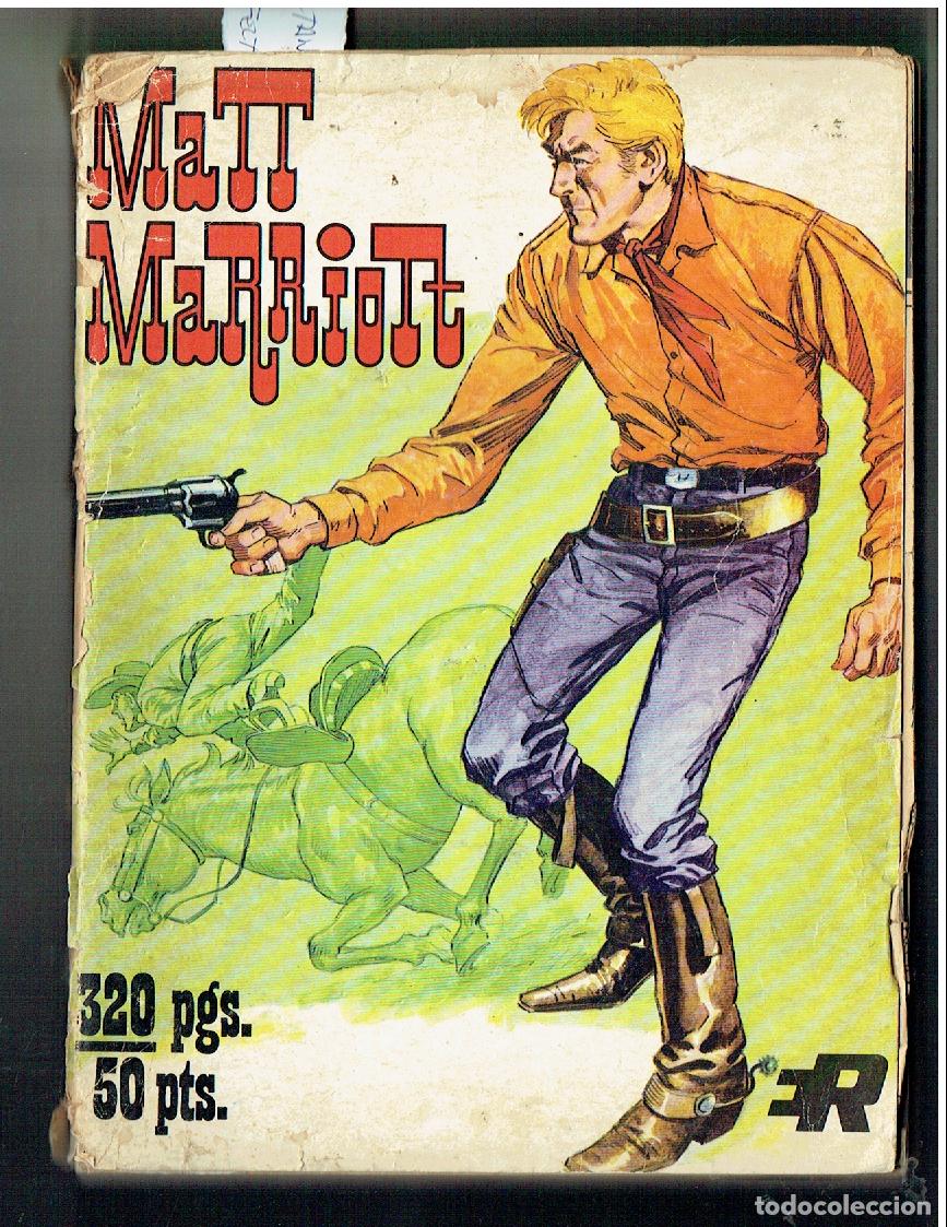 C&oacute;mics: MATT MARRIOTT. TOMO ENCUADERNADO CON 4 EJEMPLARES. ROLLAN, 1972, (B/56.1 RUM)