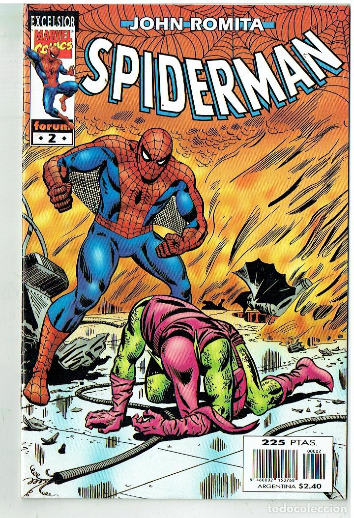 C&oacute;mics: SPIDERMAN. N&ordm; 2. JOHN ROMITA. CON POSTER. FORUM. (B/56.1 RUM)