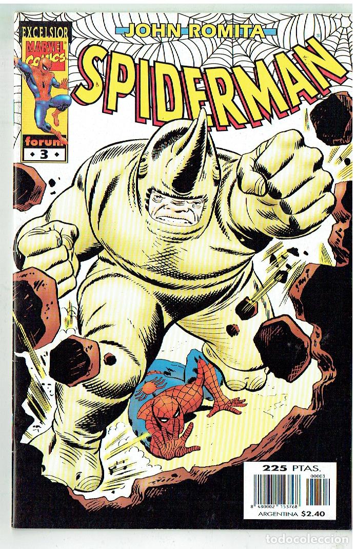 C&oacute;mics: SPIDERMAN. N&ordm; 3. JOHN ROMITA. CON POSTER. FORUM. (B/56.1 RUM)
