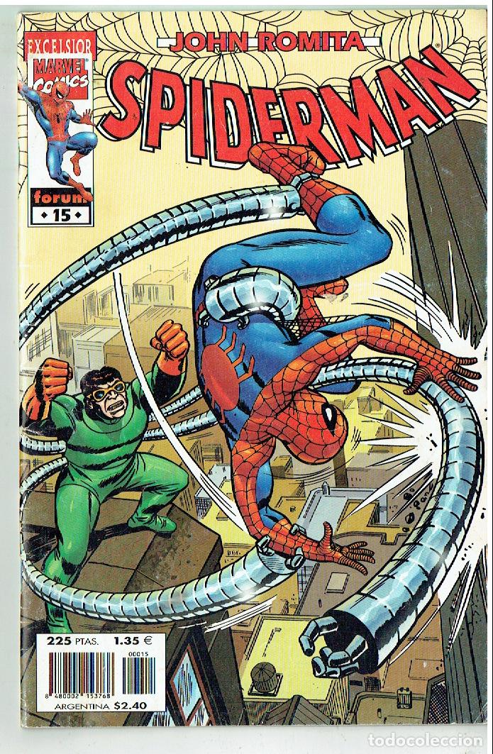C&oacute;mics: SPIDERMAN. N&ordm; 15. JOHN ROMITA. CON POSTER. FORUM. (B/56.1 RUM)