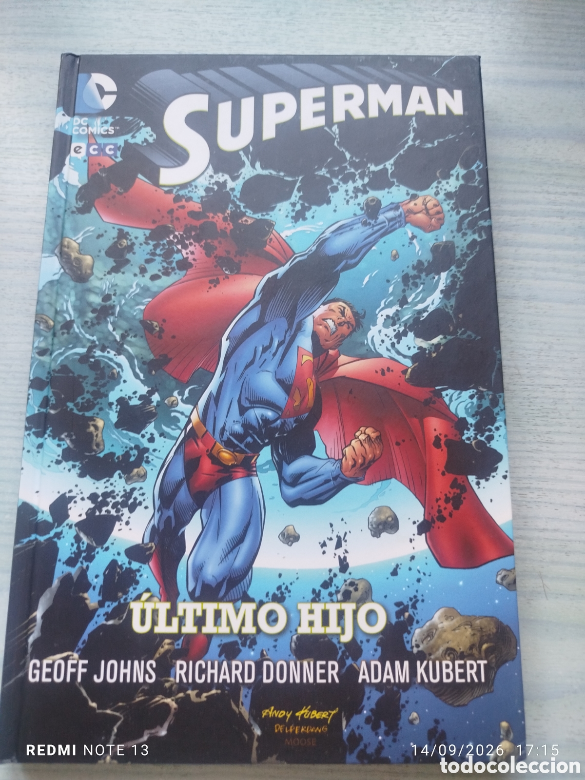 C&oacute;mics: Superman .ultimo hijo.tapa dura DC
