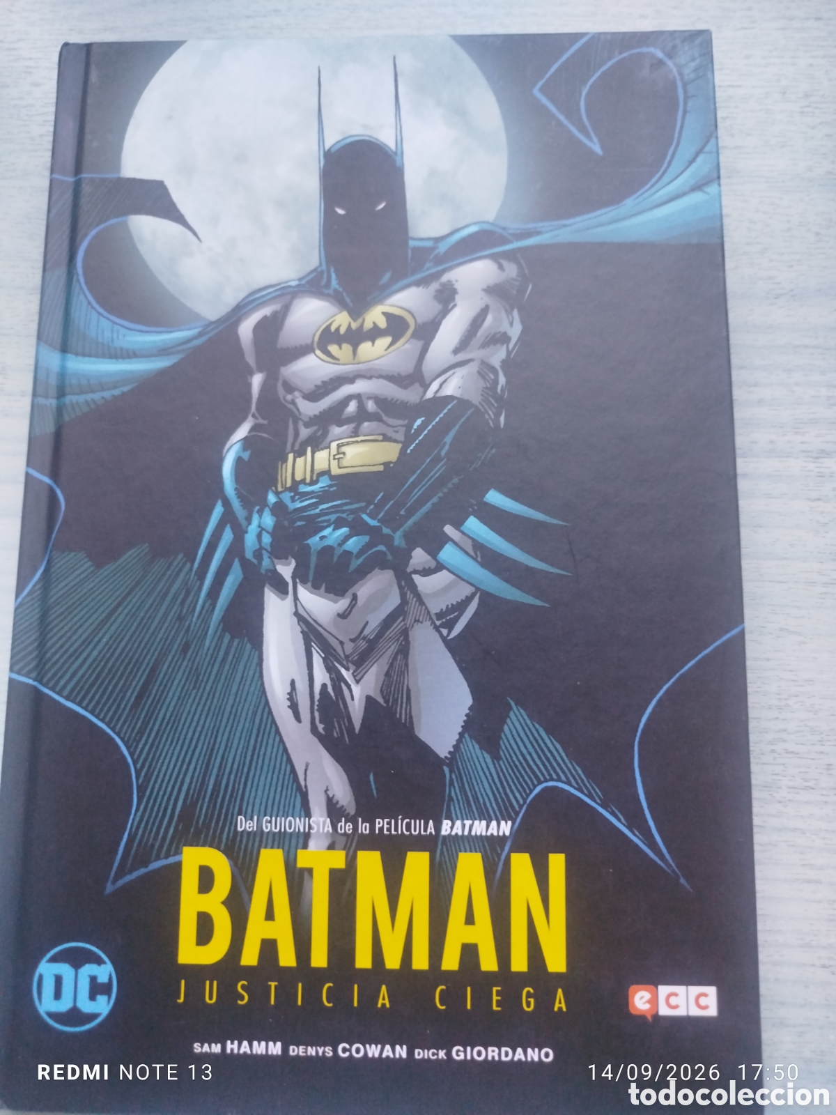 Comics: Batman DC justicia ciega tapa dura
