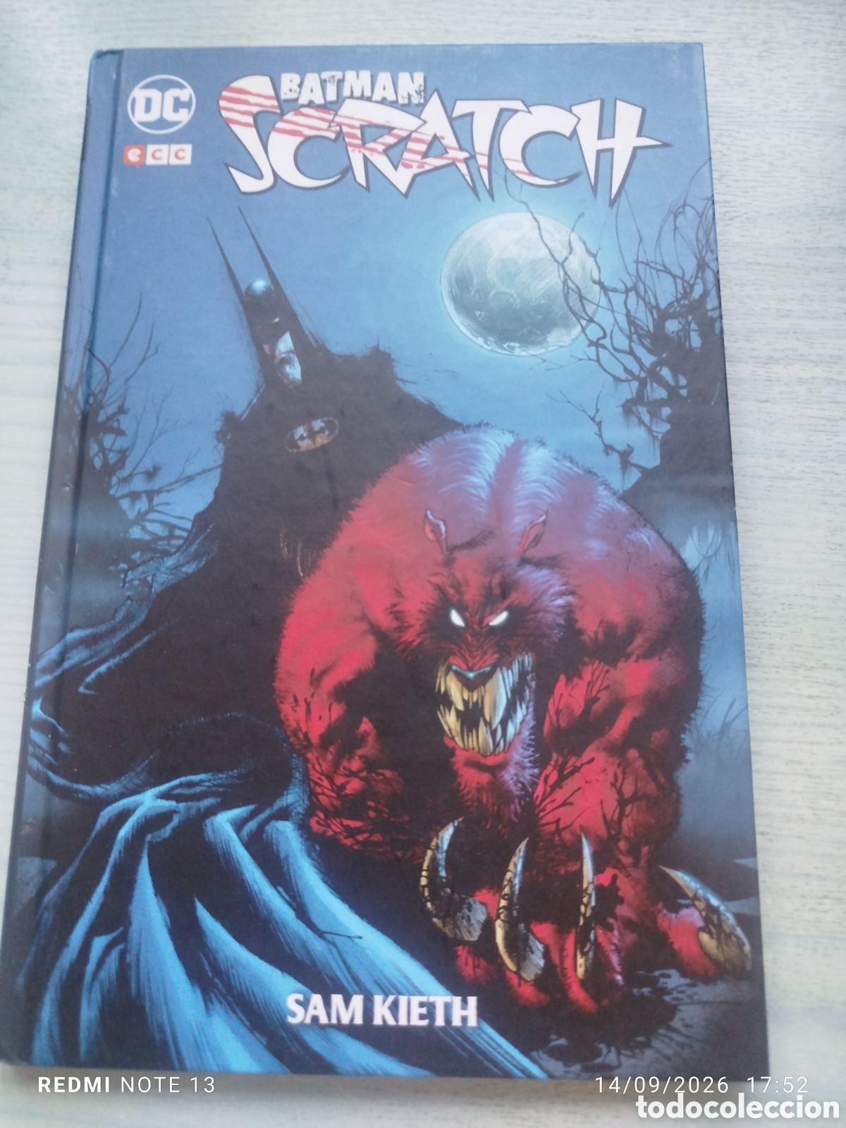 C&oacute;mics: Batman DC Scratch tapa dura